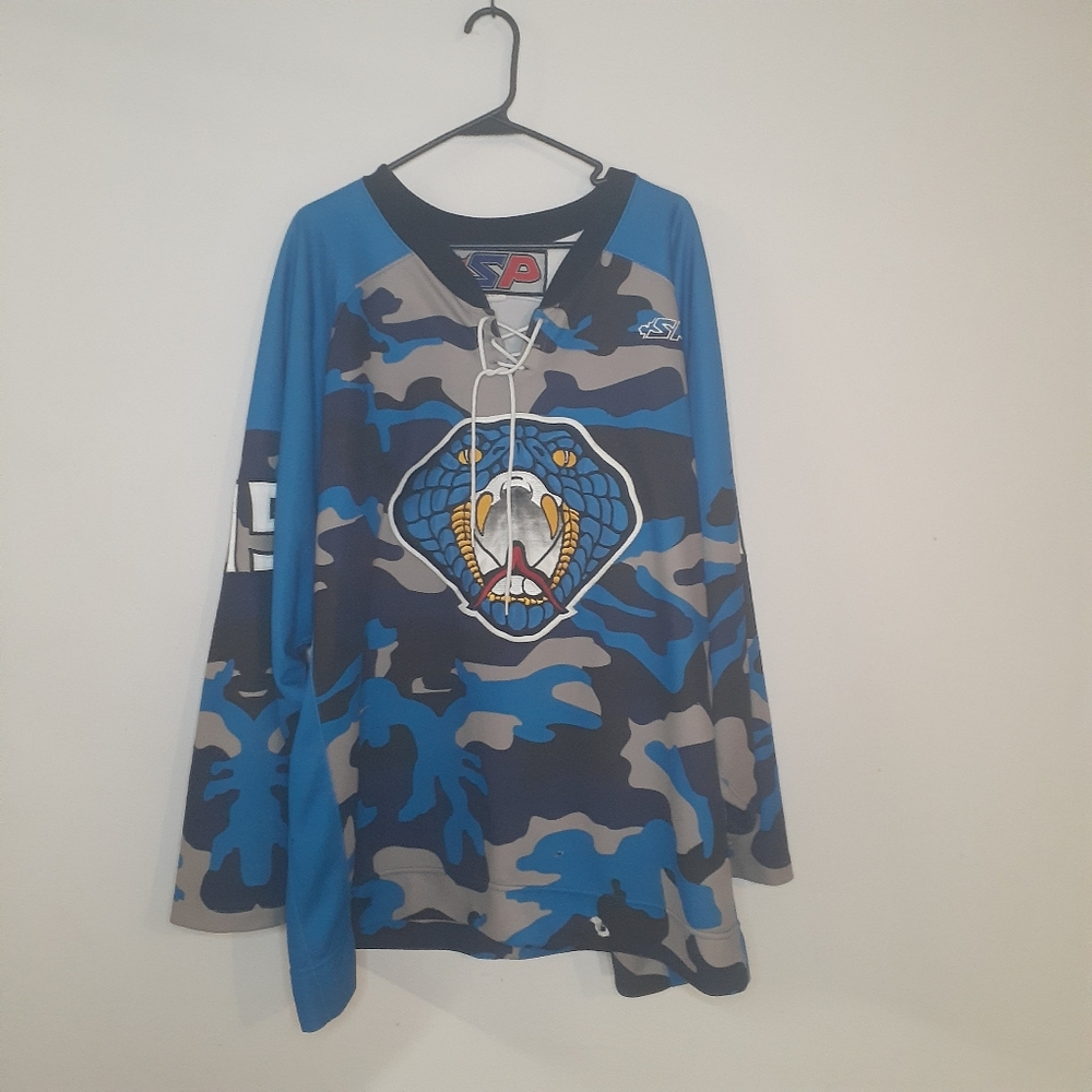 Autographed hockey jersey
